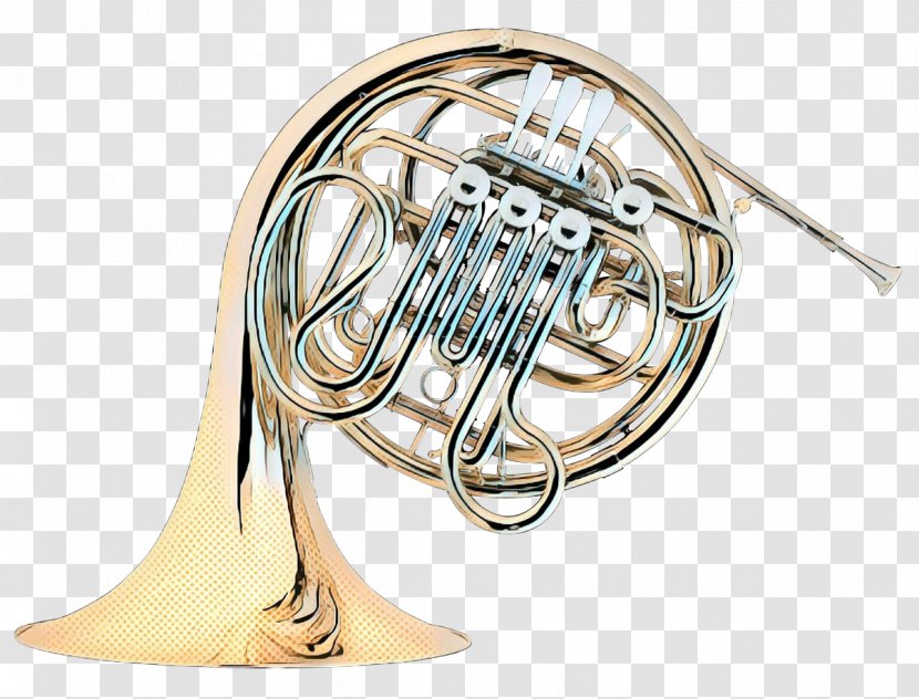 Brass Instrument Musical Wind Horn Vienna - Vintage - Tuba Euphonium Transparent PNG