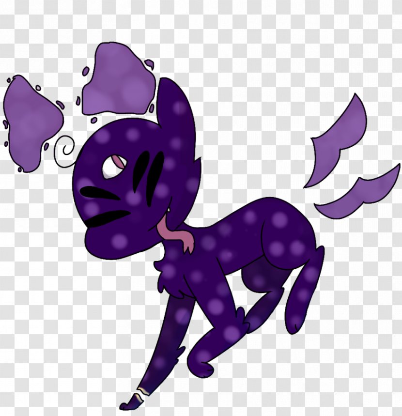 Horse Clip Art Illustration Purple Animal - Vertebrate - Spooky Scary Skeletons Transparent PNG