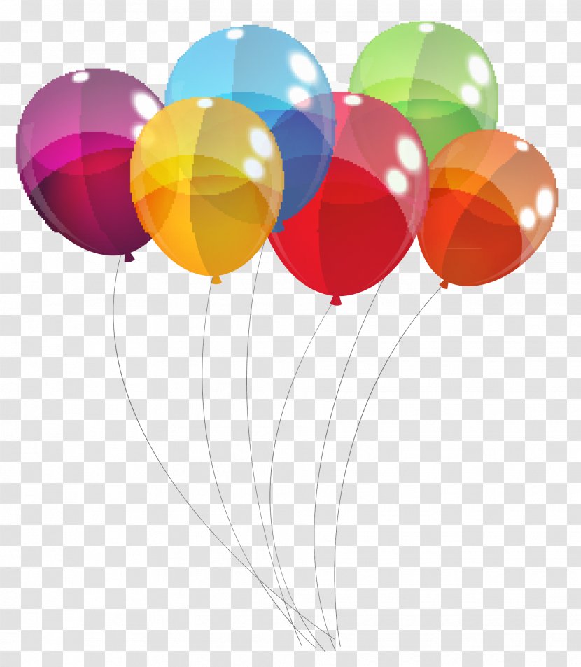 Color - Royaltyfree - Hand-painted Balloons Transfer Material Transparent PNG