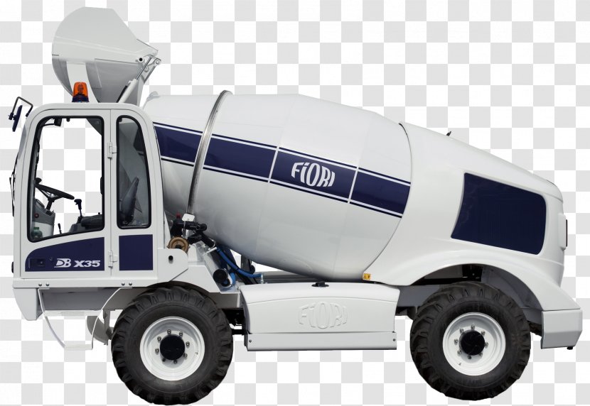 Cement Mixers Concrete Fiori Architectural Engineering - Tire - Transport Transparent PNG