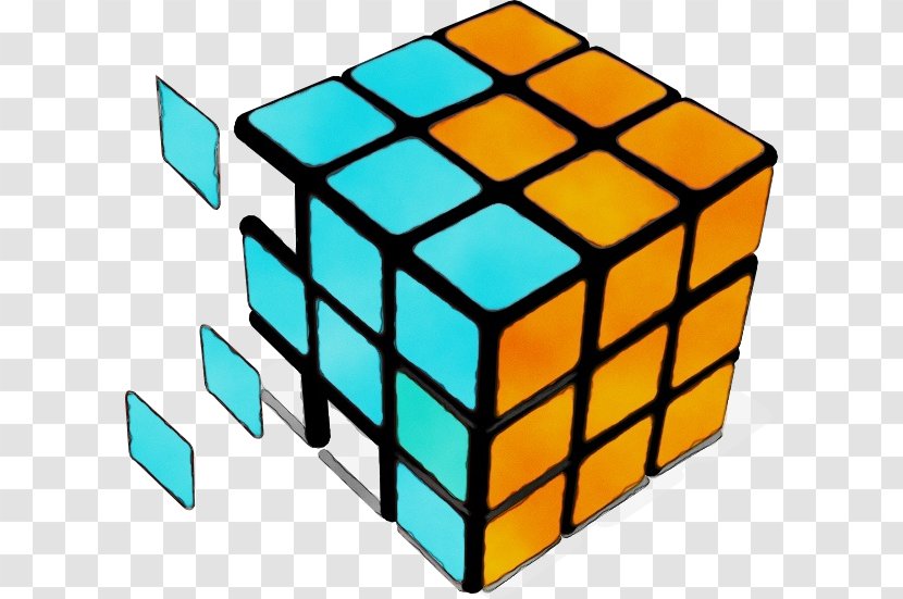 Rubik's Cube Clip Art Educational Toy Square - Rubiks Transparent PNG
