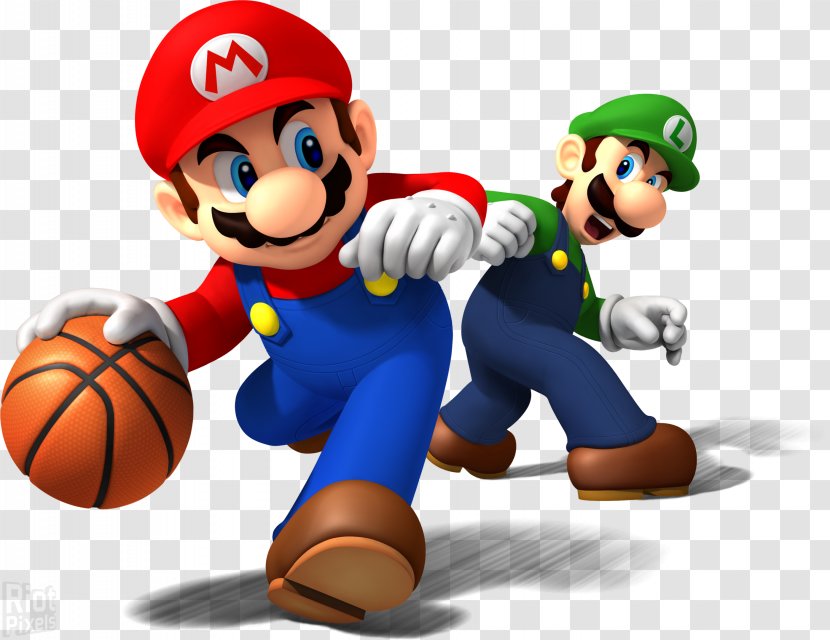 Mario Sports Superstars Mix New Super Bros Tennis Aces Luigi - Wii U Transparent PNG
