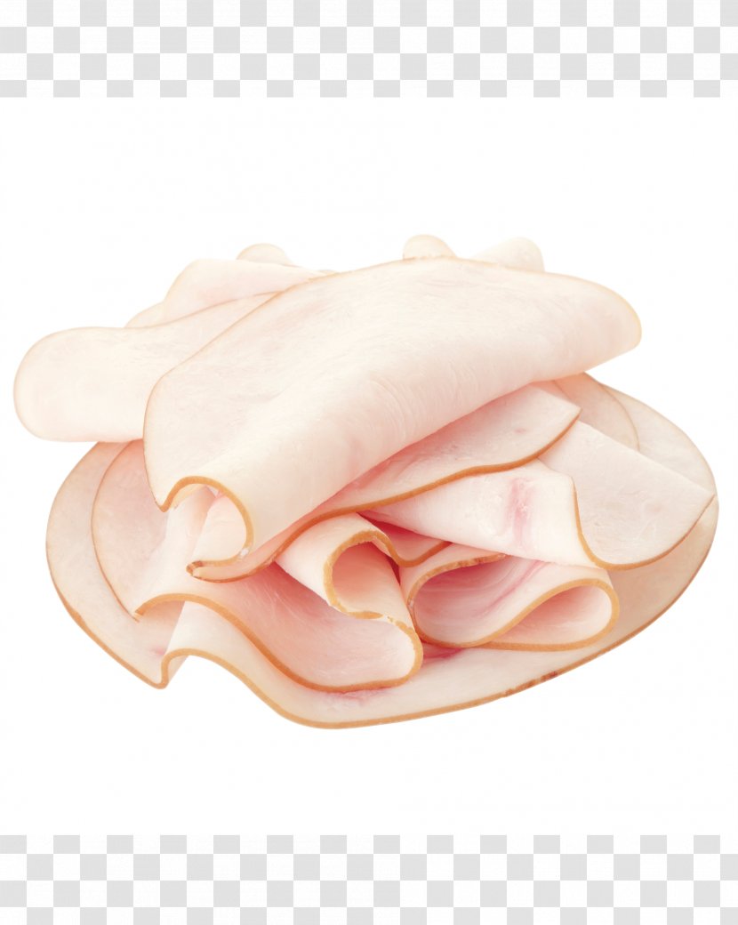Ham Delicatessen Bacon Turkey Meat Lunch - Heart - Slice Transparent PNG