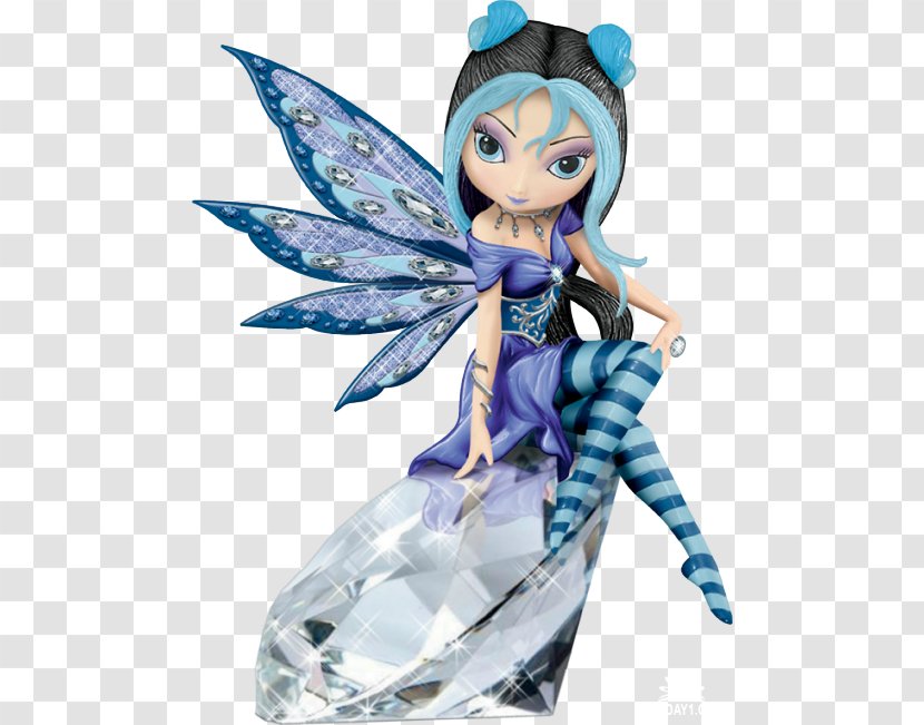 Fairy Figurine Strangeling: The Art Of Jasmine Becket-Griffith Statue - Watercolor Transparent PNG