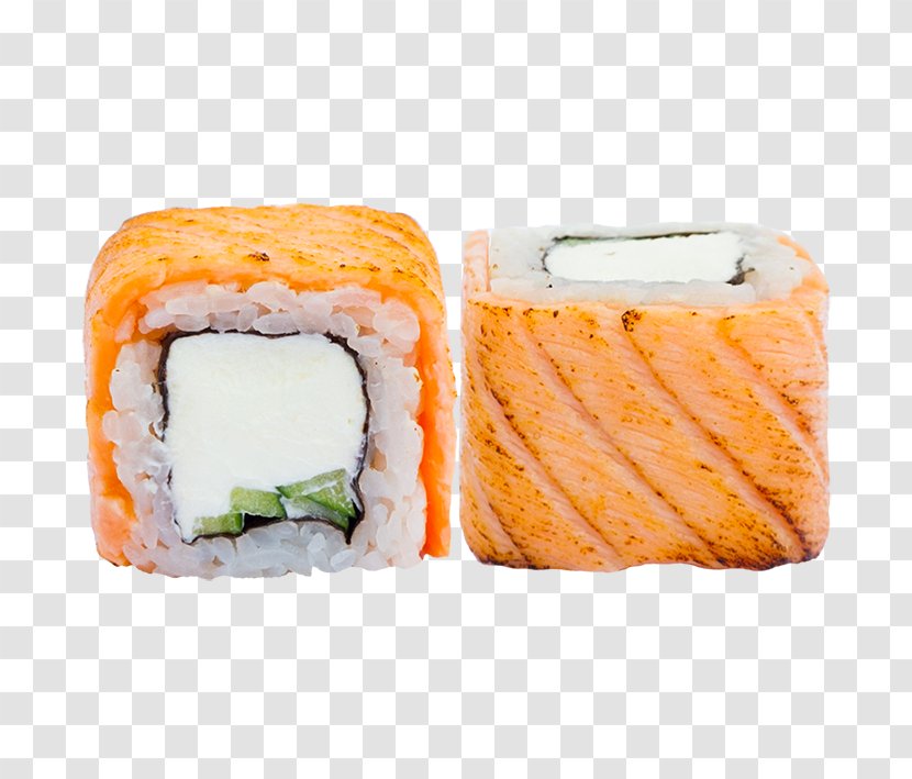 California Roll Makizushi Sashimi Sushi Smoked Salmon - Atlantic Transparent PNG