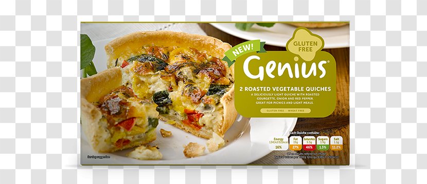 Quiche Vegetarian Cuisine Breakfast Puff Pastry Bread - Appetizer - Shortcrust Transparent PNG