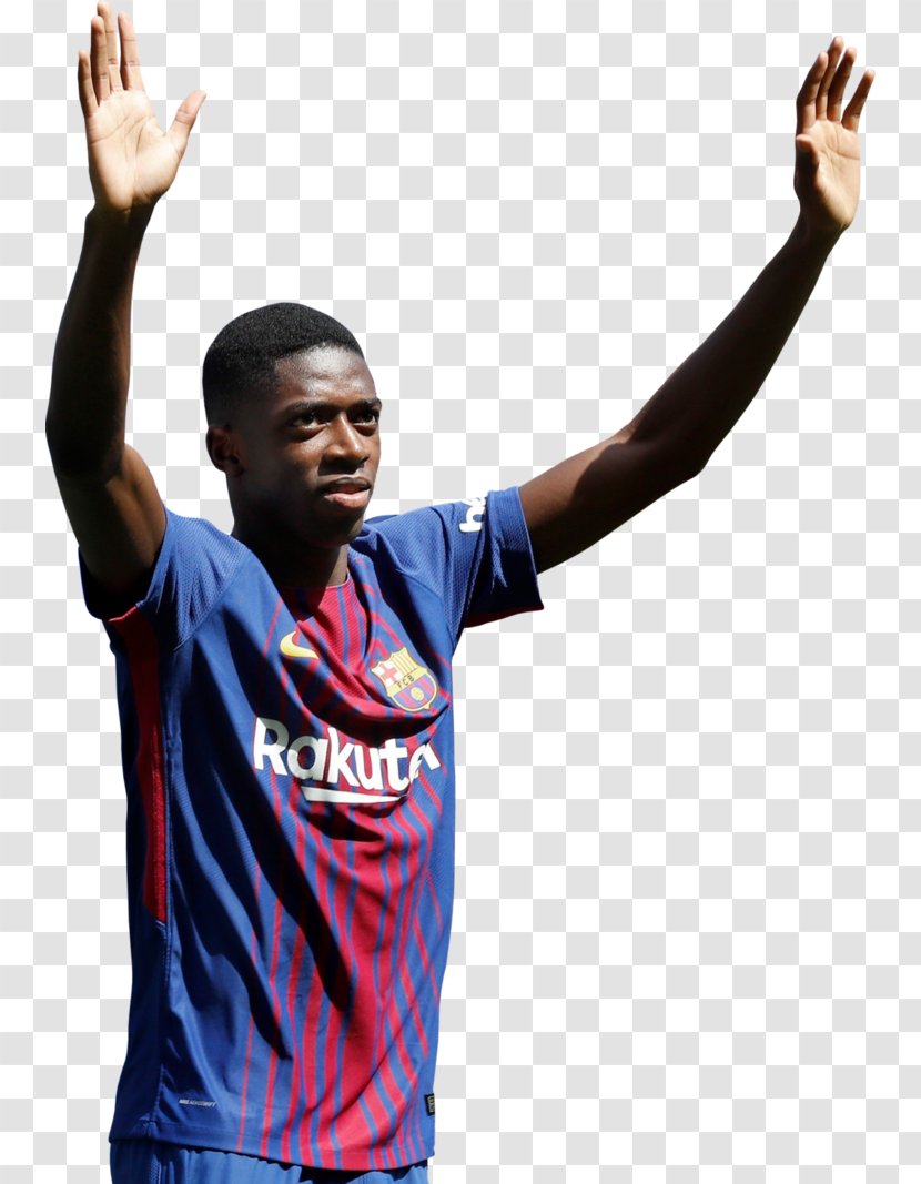 Ousmane Dembélé FC Barcelona France National Football Team Sport Player - T Shirt - Dembele Transparent PNG