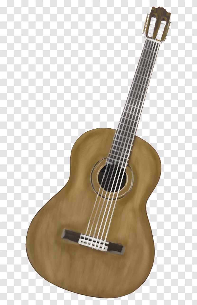 Bass Guitar Tiple Acoustic Cuatro Ukulele - Silhouette Transparent PNG