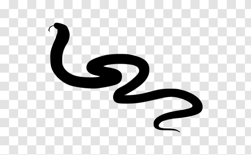 Black Rat Snake Reptile Vipers Silhouette - Logo Transparent PNG