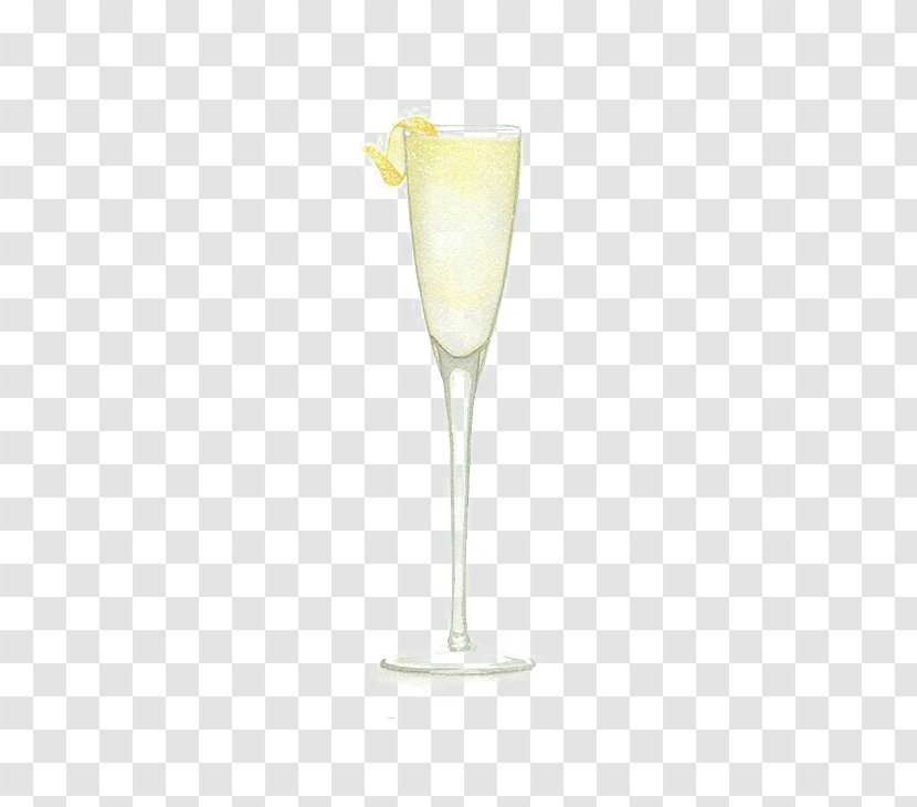 Cocktail Martini Wine Glass Champagne Yellow Transparent PNG