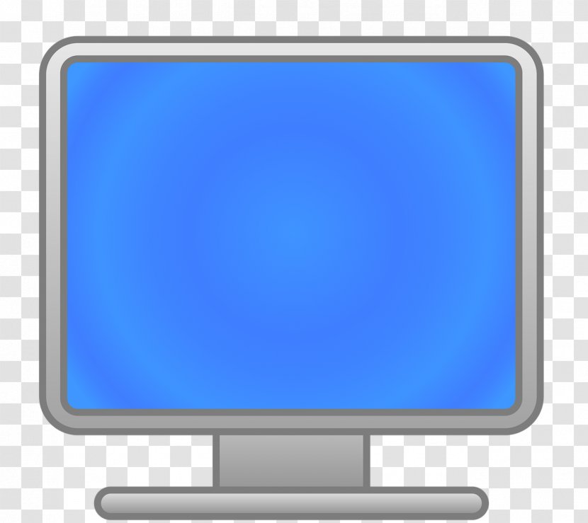 Laptop Computer Monitors Desktop Computers - Electric Blue Transparent PNG