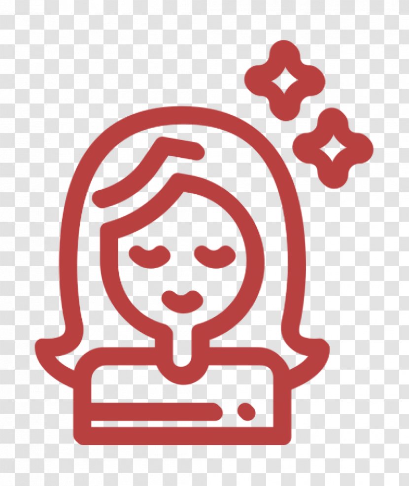 Mall Icon Woman Hairstyle - Sticker - Symbol Transparent PNG
