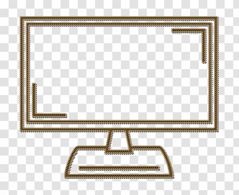 Outlinemonitor Icon Red Shopping - Computer Monitor Accessory - Rectangle Transparent PNG