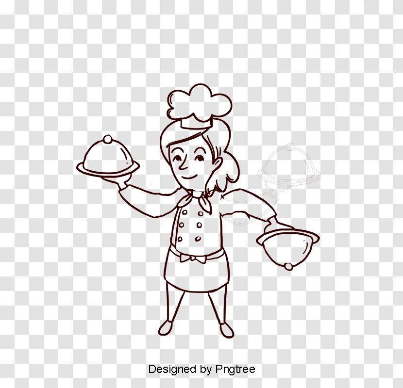 Clip Art Chef Cook Psd - Flower - Africaine De La Transparent PNG