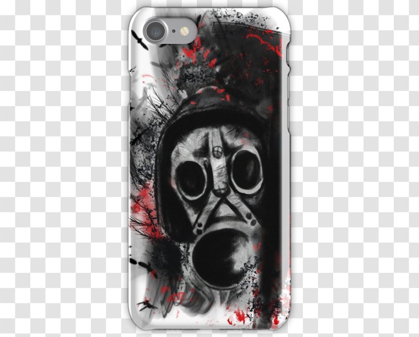 Trash Polka Drawing Gas Mask Tattoo Transparent PNG