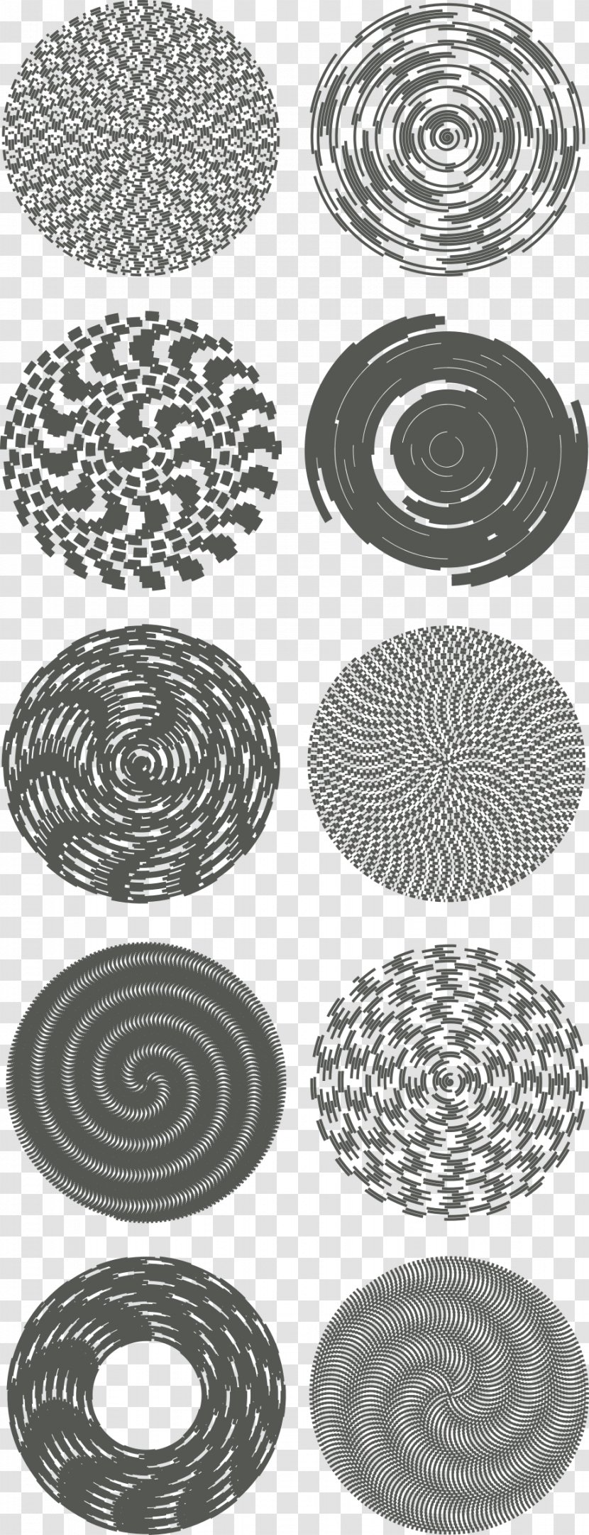 Spiral Clip Art - Monochrome Photography Transparent PNG