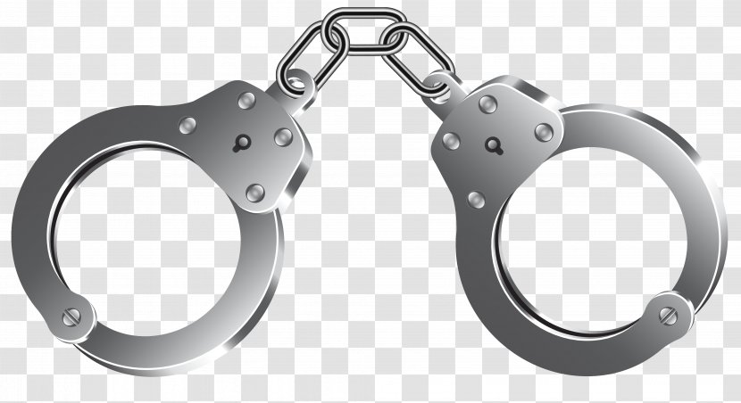 Handcuffs Clip Art - Crime Scene Transparent PNG
