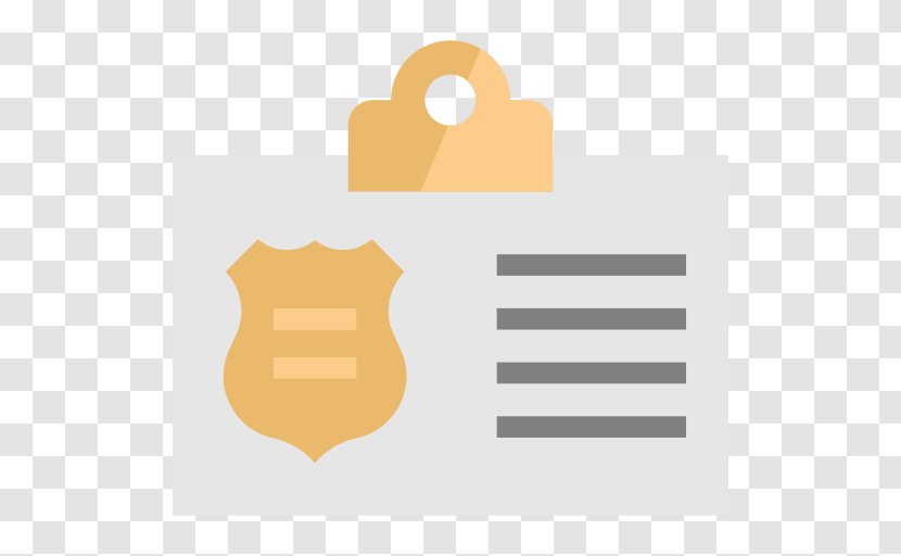 Paper Logo Font - Brand - Police Shield Transparent PNG