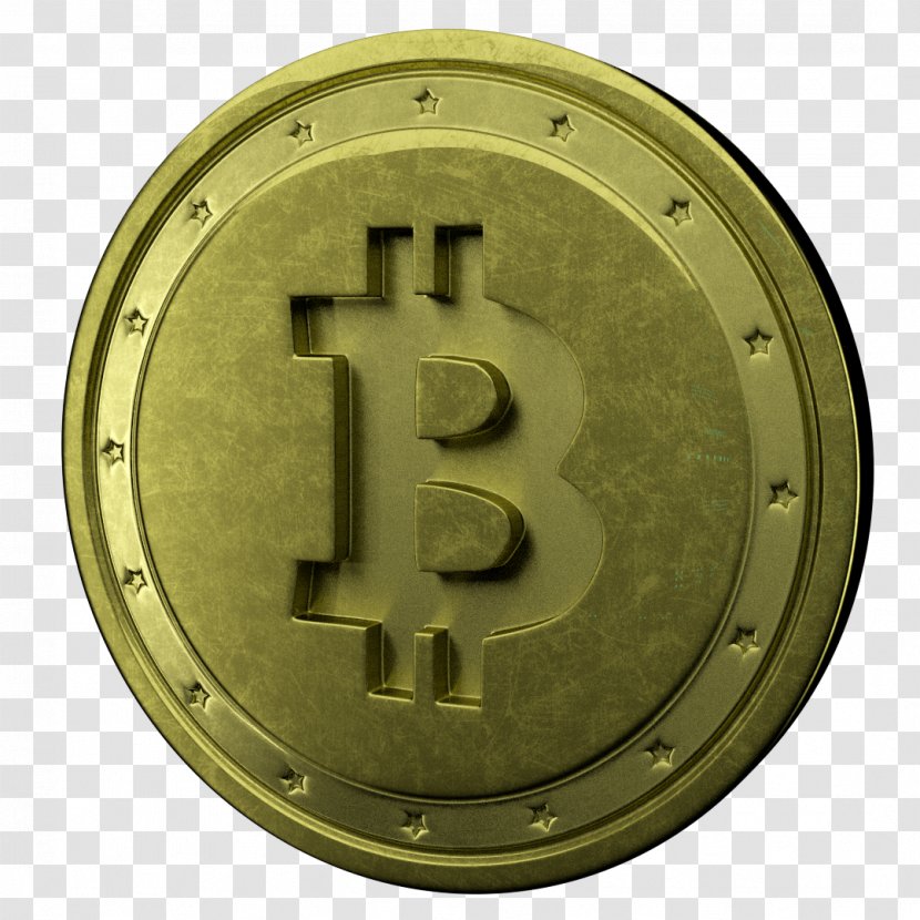 Bitcoin Desktop Wallpaper Cryptocurrency Rendering - Brass Transparent PNG