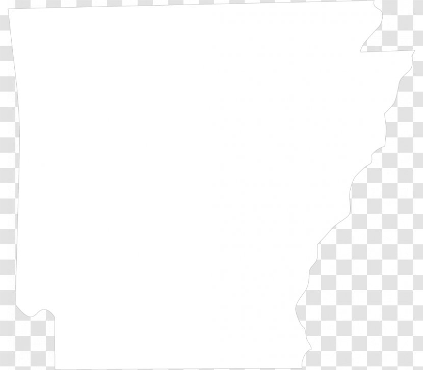 Paper White Black Line Art - Arkansas Cliparts Transparent PNG