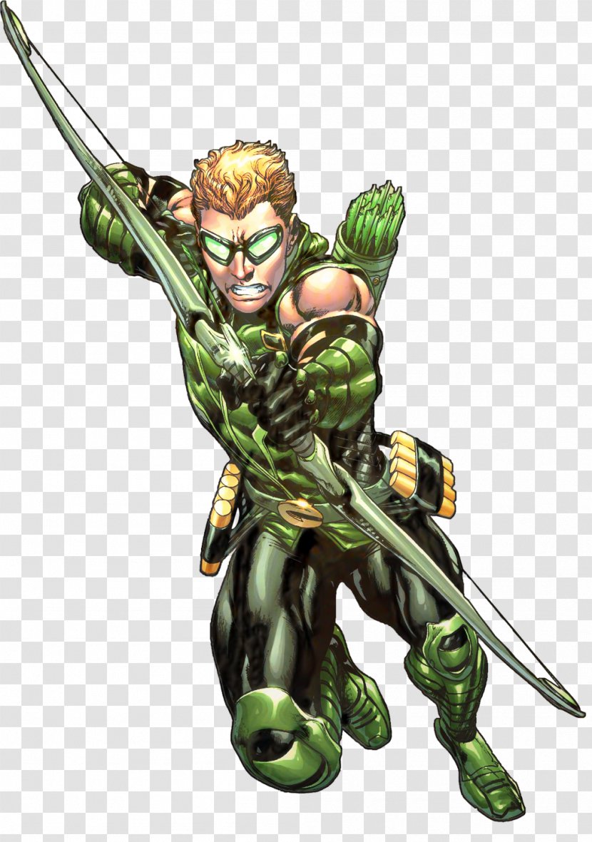 Green Arrow Roy Harper Lantern Superman Batman - Ivan Reis - New 52 Transparent PNG