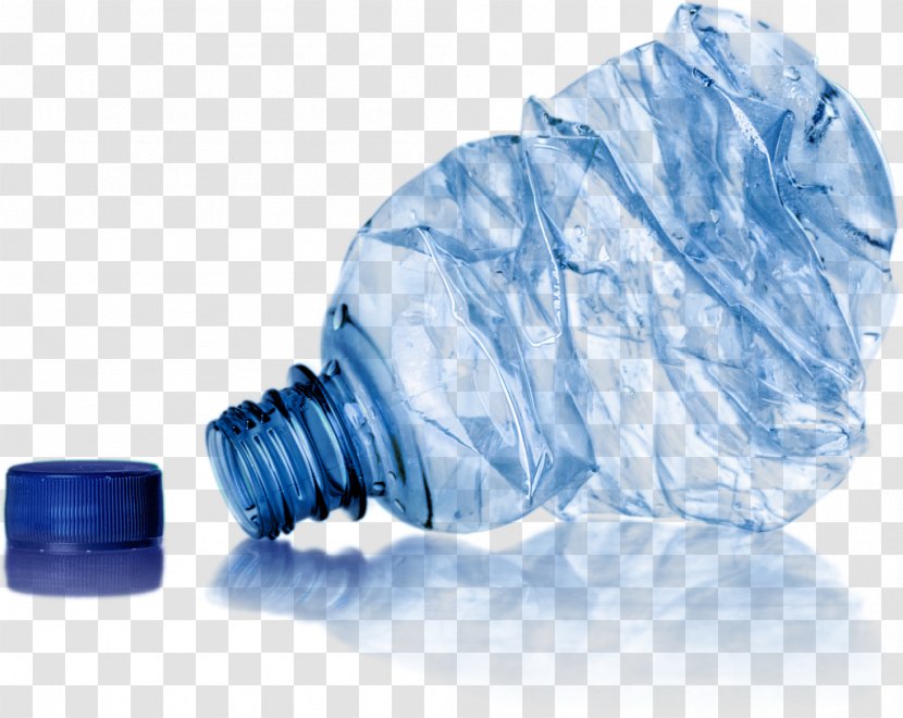 Plastic Bottle Bottled Water Bottles - Recycling - Trash Transparent PNG