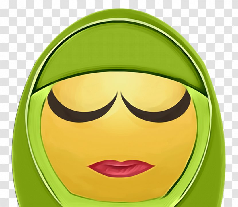 Smiley Clip Art Emoticon Hijab Religious Veils - Headscarf Transparent PNG