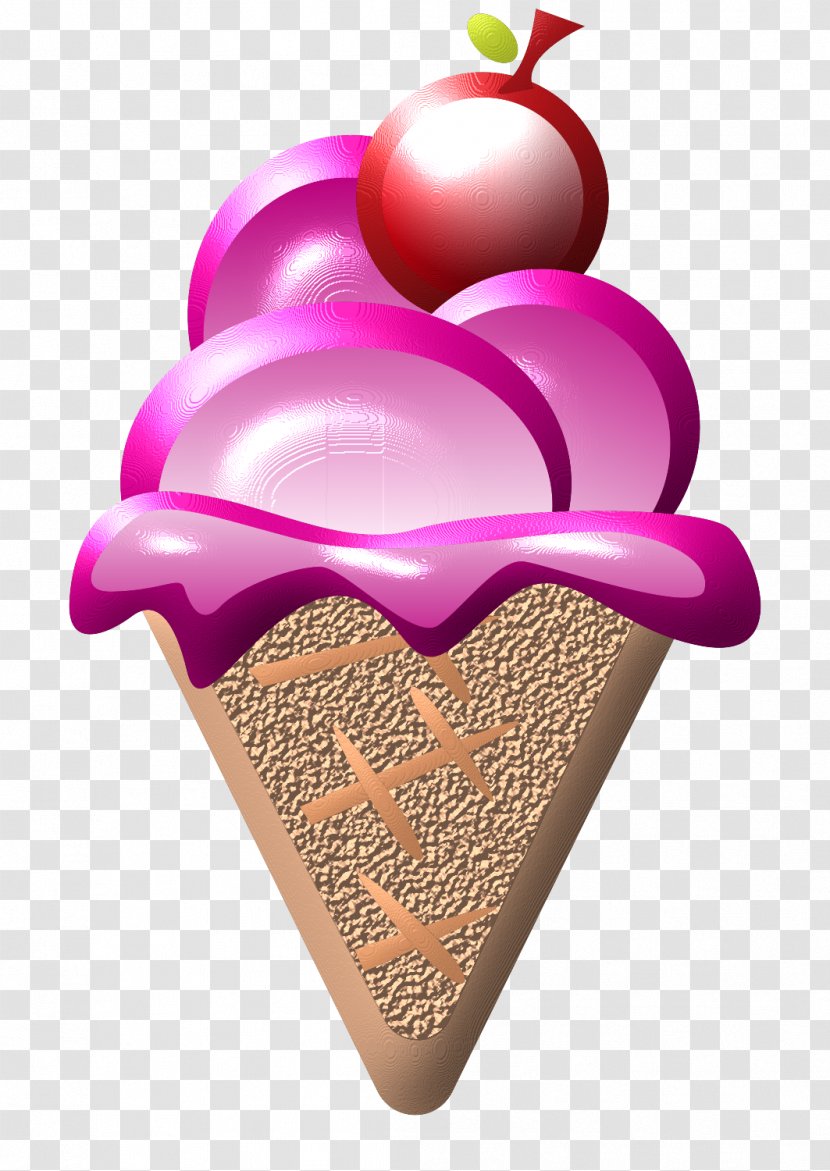 Ice Cream Cones - Food - Plant Love Transparent PNG