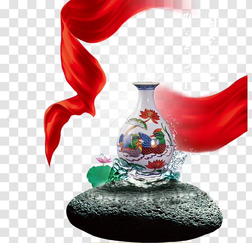 China Vase Chinoiserie - Glass - Ceramics Transparent PNG