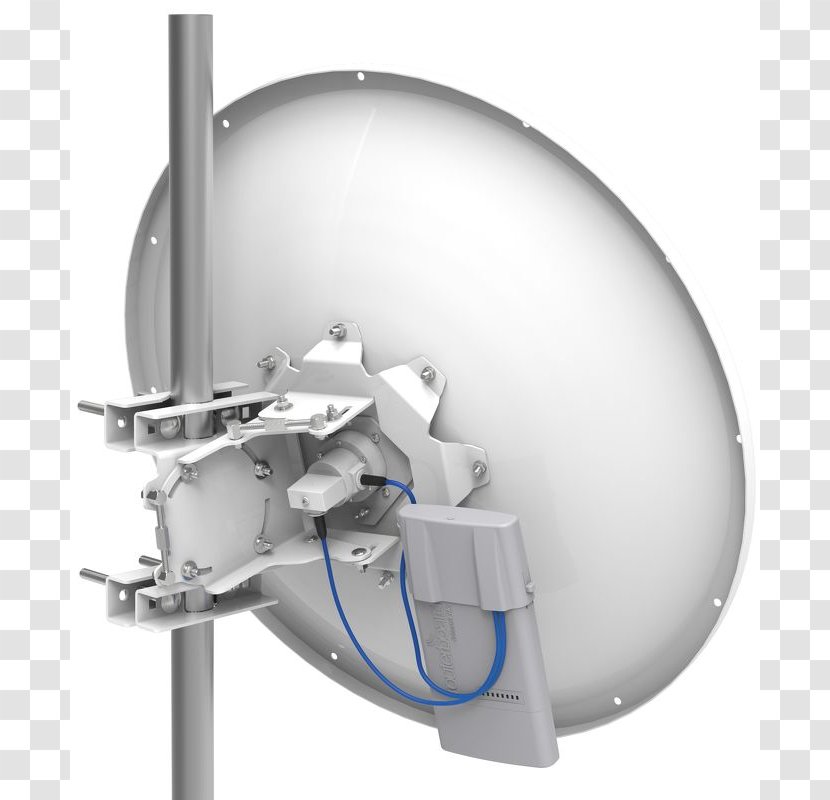 Parabolic Antenna MikroTik MANT 30dBi 5Ghz Dish With MTAD-5G-30D3 Aerials RouterBOARD - Reflector Transparent PNG