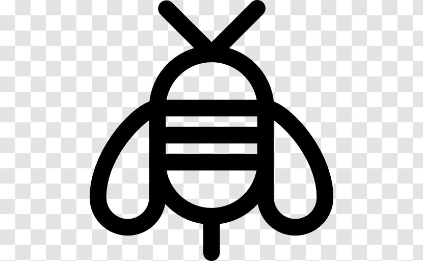 Bee Insect Logo Clip Art - Text Transparent PNG