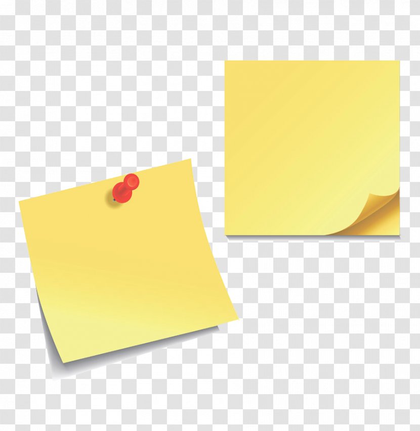 Post-it Note Paper Sticker Icon - Sticky Notes - Guest Article Photos Transparent PNG