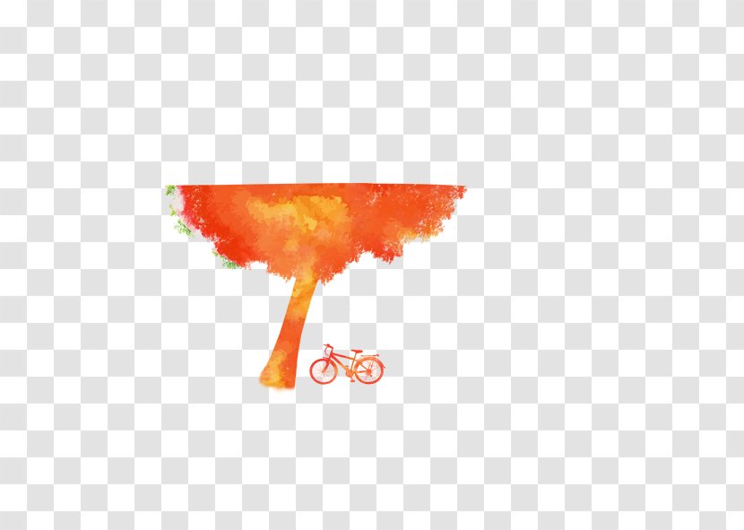 Bicycle - Illustration - Tree Transparent PNG
