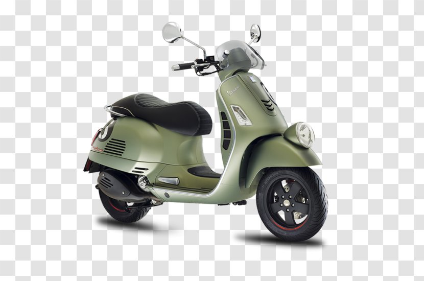 Piaggio Vespa GTS 300 Super Scooter - Motorcycle Transparent PNG
