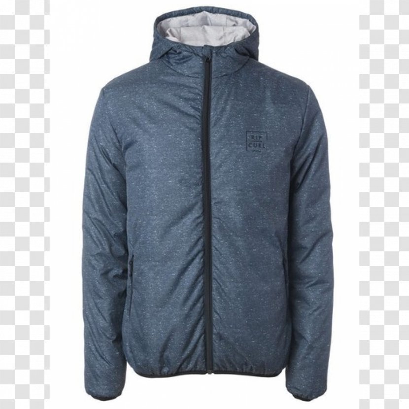 Jacket Rip Curl Hoodie Clothing Coat - Sleeve Transparent PNG