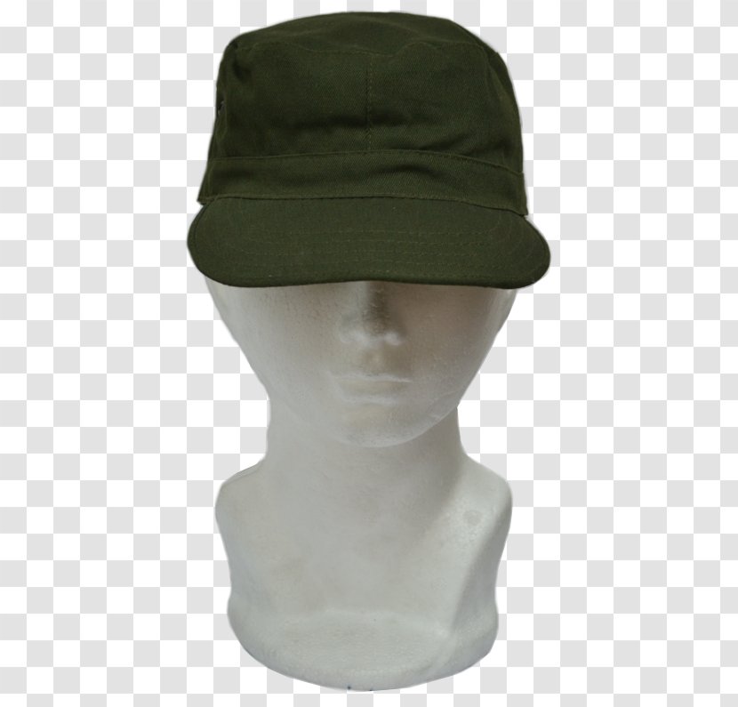 Cap Beret Hat Khaki Green - Security Transparent PNG