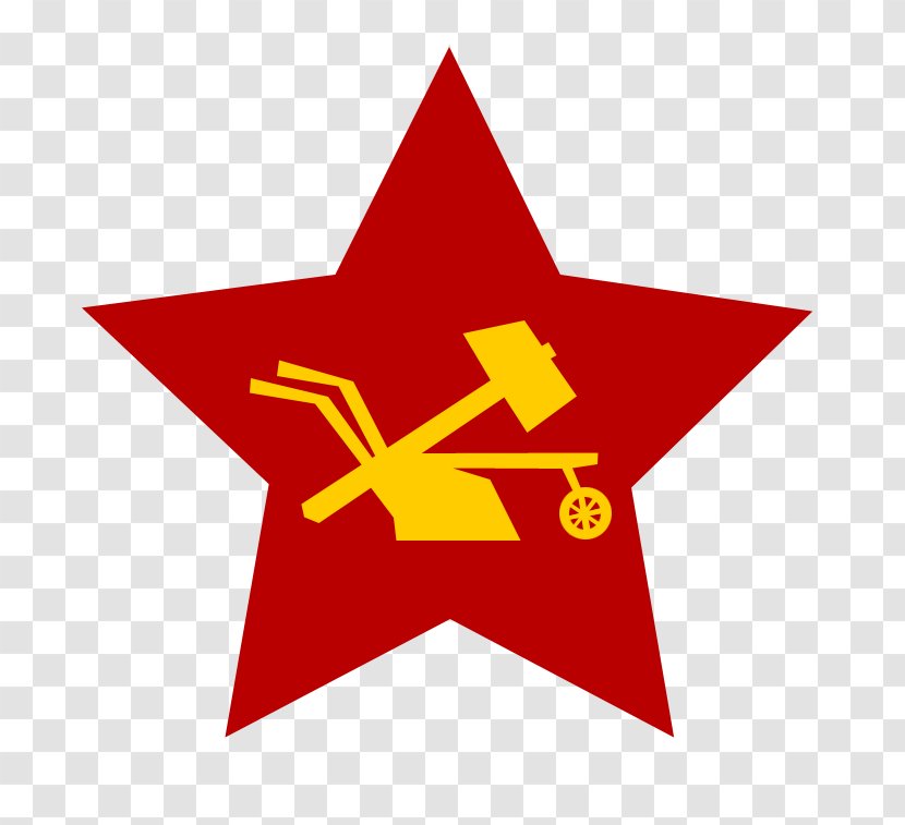 Soviet Union Hammer And Sickle Russian Revolution Red Star Transparent PNG
