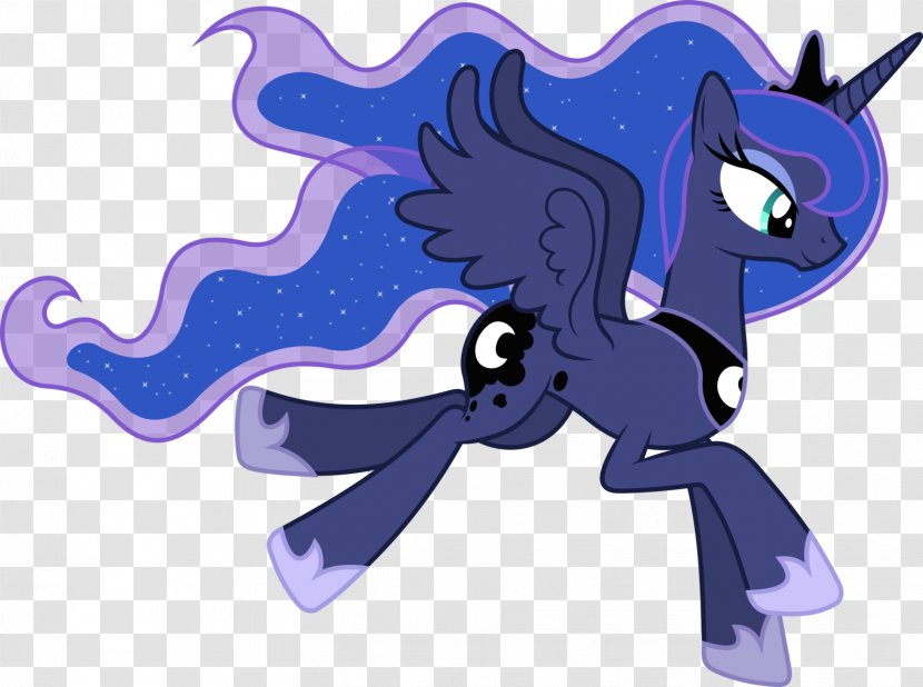 Princess Luna Pony Celestia BronyCon Art - Cartoon - Nice Transparent PNG