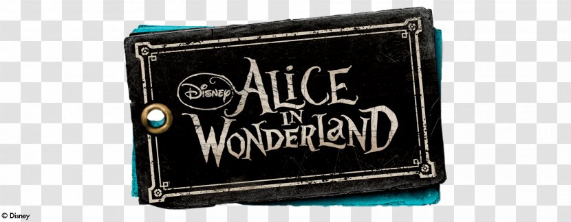 Alice In Wonderland The Walt Disney Company Brand Logo - Art - Tim Burton Transparent PNG