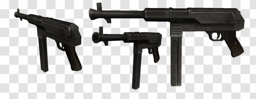 Weapon Firearm Submachine Gun Barrel - Accessory - Machine Transparent PNG