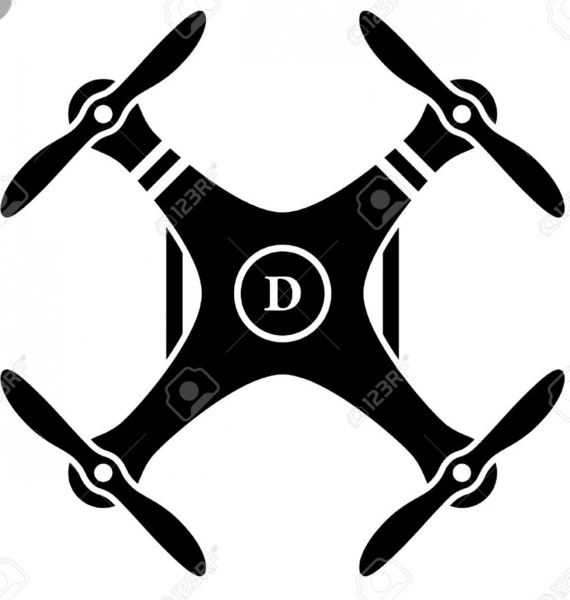 Quadcopter Unmanned Aerial Vehicle Royalty-free Clip Art - Wing - Drones Transparent PNG