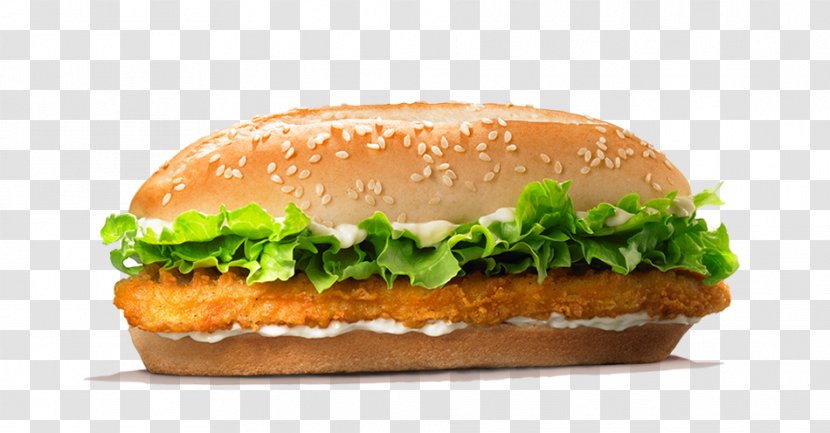 Chicken Sandwich Hamburger TenderCrisp Crispy Fried Burger King Specialty Sandwiches - American Food Transparent PNG