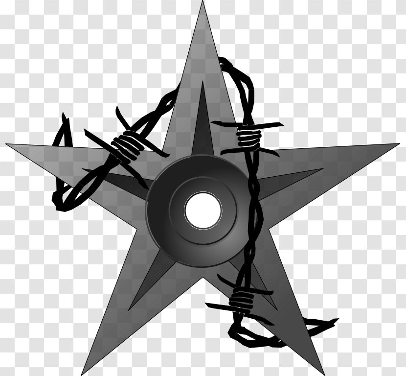 Barnstar - Barbed Wire - Barbwire Transparent PNG