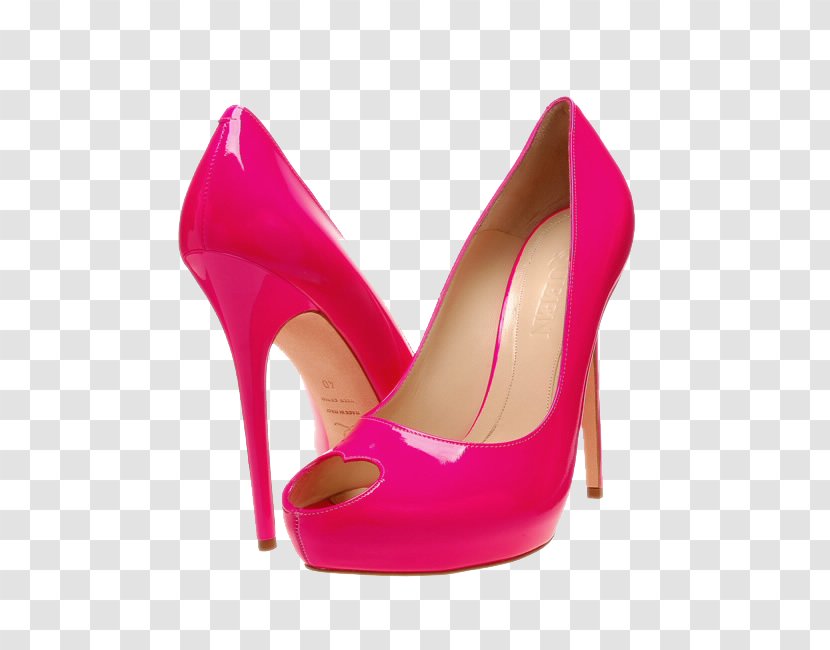 Peep-toe Shoe High-heeled Footwear Boot Court - High Heels Transparent PNG