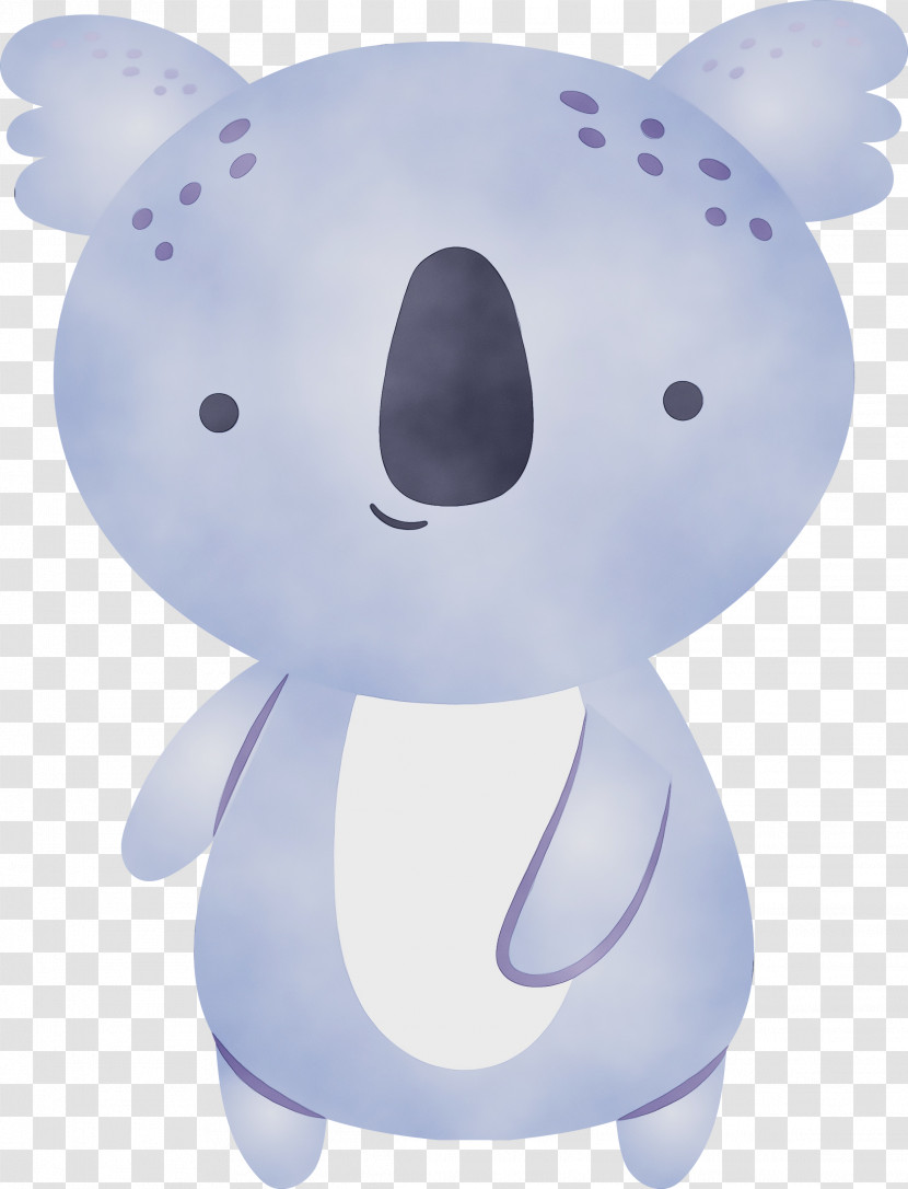 Violet Animal Figure Toy Stuffed Toy Transparent PNG