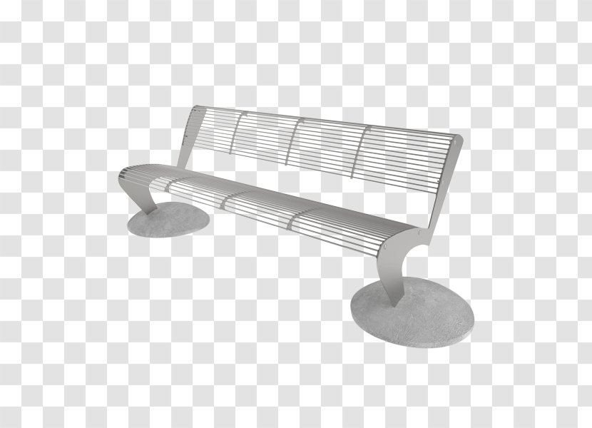 Bench Steel Urban Park Galvanization - Catalog - Albatross Transparent PNG