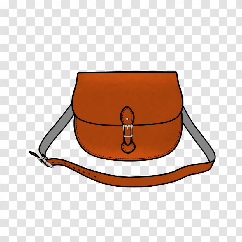 Handbag Messenger Bags Clip Art - Shoulder - Leather Strap Transparent PNG