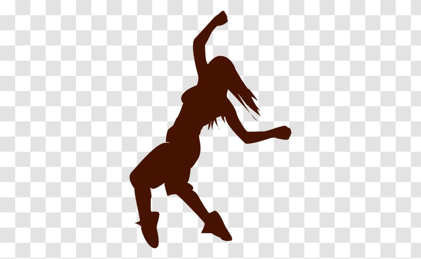 Hip-hop Dance Zumba Dancing Female - Silhouette Transparent PNG