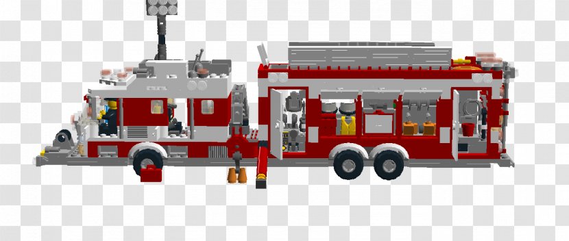 Fire Engine The Lego Group Ideas Minifigure - Apparatus - Heavy Rescue Vehicle Transparent PNG