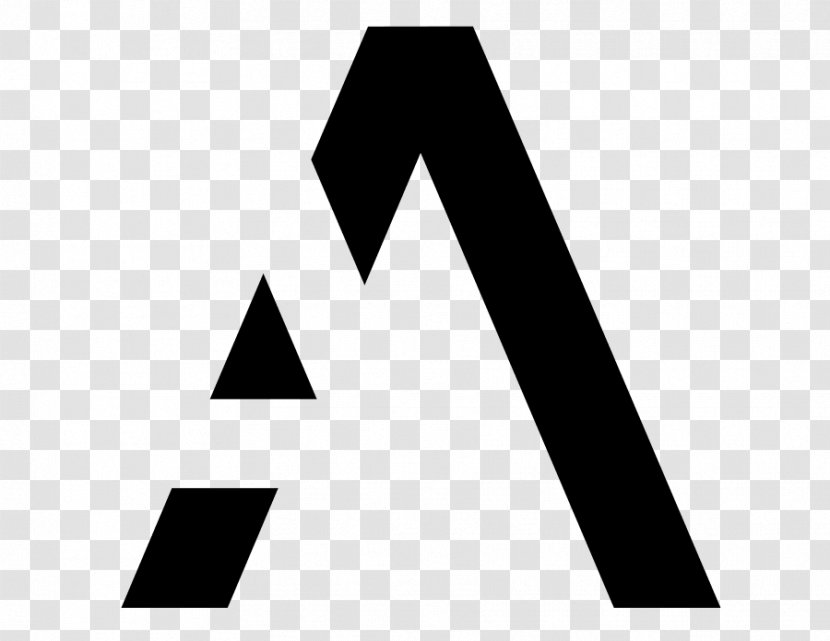 Logo Triangle Brand - Black And White - Design Transparent PNG